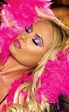 The curvaceous Yugoslavian model is capitalizing on the growing success of her website, which landed her a March cover spread in the famed pages of Playboy.